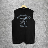 Amiri tank top bowling print