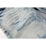 Purple Brand Jeans Pure Cotton High Street Trend #9093