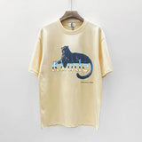 Rhude T Shirt Limited Rhude Hip Hop Summer Loose
