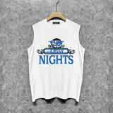 Amiri tank top earth letter printing