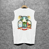 Amiri tank top mirror printing