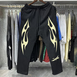 Mens trendy Hoodie & Pants Vintage Washed Old Hooded Sweater Hoodie