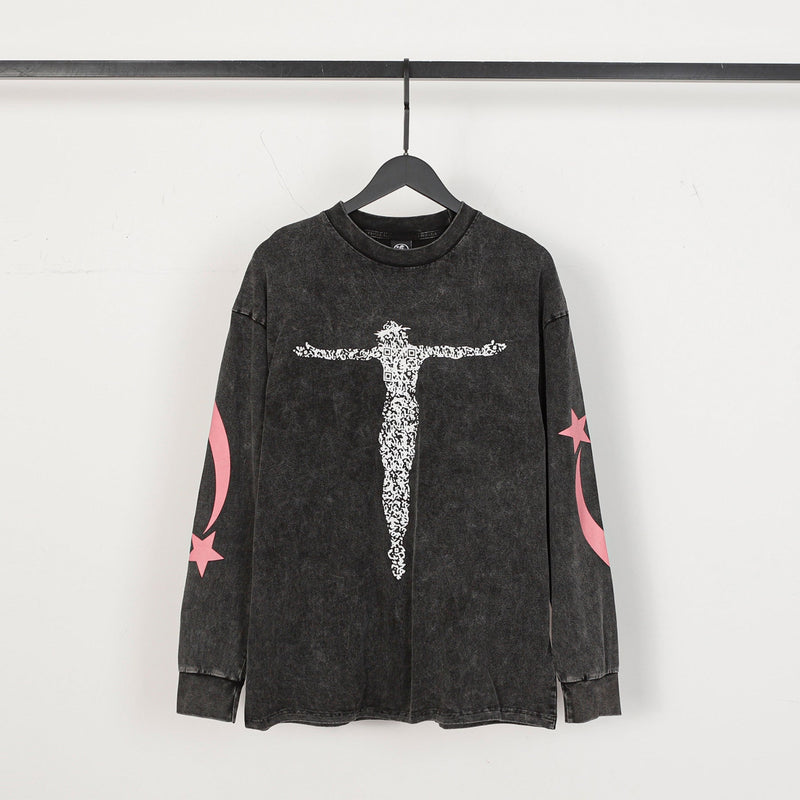 HS long-sleeve T-shirt autumn loose long-sleeve T-shirt