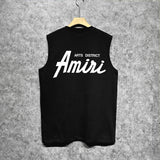 Amiri tank top pure letterprinting