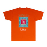 Rhude T Shirts Printed Trendy Pure Cotton