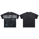 Valeforever Vale T Shirts Direct Injection Hotfix rhinestones Short Sleeves