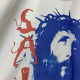SAINT MICHAEL Vintage T Shirt Crew Neck Short Sleeve
