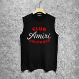 Amiri tank top hollywood club printing