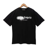 Palm Angels T Shirts Angel Letter Print Short-Sleeve T-shirt Men's Half Sleeve