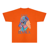Casablanca T Shirts Fashion Print Street