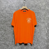 Amiri t shirts hollywood golden dragon printing short sleeve