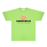 Casablanca T Shirts Fashion Print Street