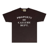Gallery Dept T Shirt Retro Printed Loose Short-Sleeved Shirt (part2)