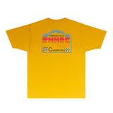 Rhude T Shirts Printed Trendy Pure Cotton