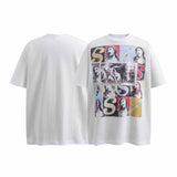 SAINT MICHAEL Vintage T Shirt Direct Spray Short Sleeve