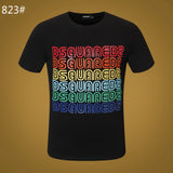 Dsq2 T Shirt Casual Sports Printed Short Sleeve Summer Men