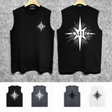 Amiri tank top star shield print