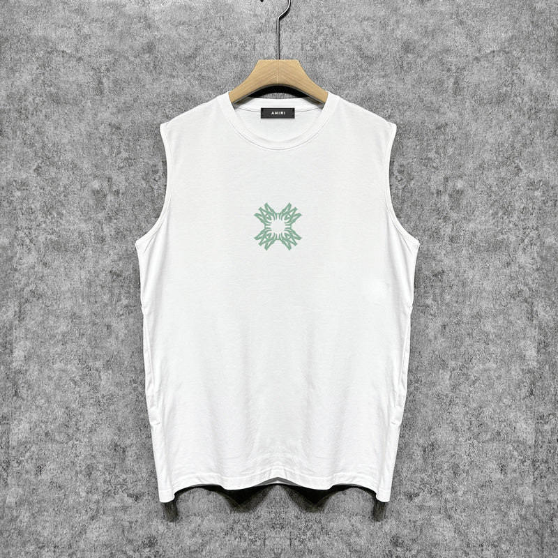 Amiri tank top with small simple letter print