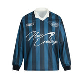 Unisex long-sleeved shirt autumloosestripes training clothes