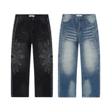 Valeforever Vale Jeans Hotfix rhinestones