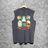 Amiri tank top mirror printing