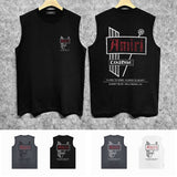 Amiri tank top letter sign printing