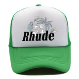 Rhude Hat Fashion Net Cap Hip Hop Baseball Cap