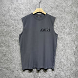 Amiri tank top angel sketch printing