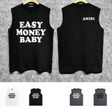 Amiri tank top fat letterprinting