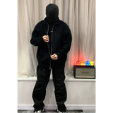 Unisex Sweater Turtleneck Zip Cardigan Sweater