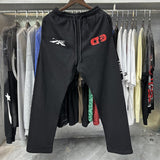 Mens trendy Hoodie & Pants Vintage Washed Old Hooded Sweater Hoodie