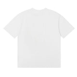 Rhude T Shirts Flag Badge Cotton Casual Short Sleeve Men and Women