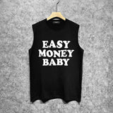 Amiri tank top fat letterprinting