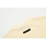 Fog Essentials T Shirts Spring/Summer FOG Letter Pattern Crew Neck Short Sleeves