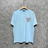Amiri t shirts bull printing short sleeve