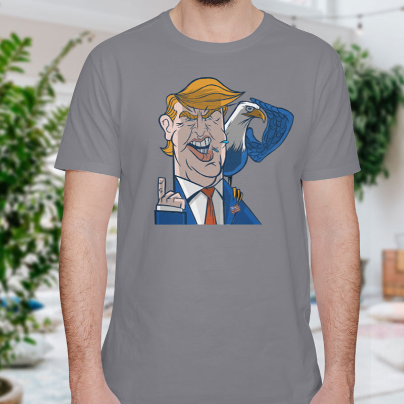Trump T-Shirts Casual Couple Tops