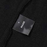 Rhude T Shirts Chevron Logo Repeat