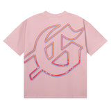 Godspeed T Shirts Skull Racing Printed Cotton Casual Short Sleeves Men and Women
