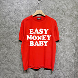 Amiri t shirts letterprinting short sleeves