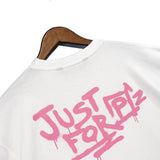Palm Angels T Shirts Angel Alphabet Graffiti Print Short Sleeve T-shirt Half Sleeve