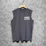 Amiri tank top wolf print