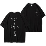 Rapper Cactus Jack Graphic Cotton T Shirt Men Women Hip Hop