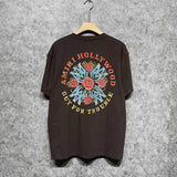 Amiri t shirts floral print short sleeve