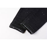 Purple Brand Jeans Pure Cotton High Street Trend #9035