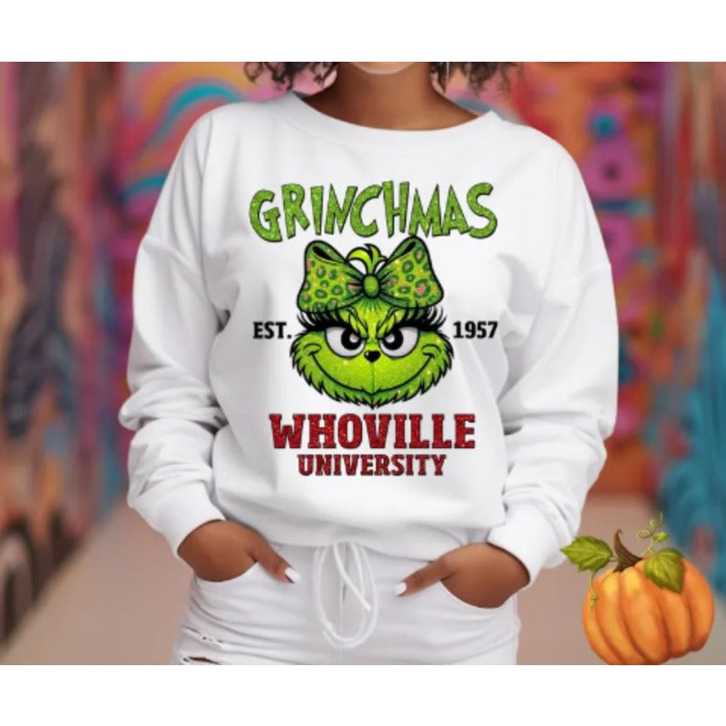 Grinch Christmas Sweatshirt
