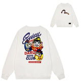 Evisu Sweatshirts Casual Loose Unisex Sweatshirts