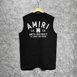 Amiri tank top los angeles california printing