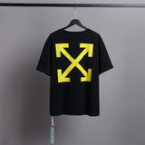 Off White T Shirts Religious Angel Oil Painting Short Sleeves