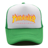 Thrasher Hat THRAHER Baseball Cap Printed Cap Outdoor Casual Shade