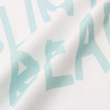 Palm Angels T Shirts English Letter Short Sleeve T-shirt Men's Loose Half Sleeve